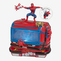 Véhicule interactif Once Upon Magic Spider-Man W.E.B. Adventure avec effets lumineux, Spider-Bots et figurine Spidey.