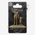 Once Upon Magic Partners pin featuring Walt Disney and Mickey Mouse in bronze finish from Disneyland Paris