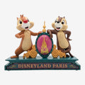 Once Upon Magic Disneyland Paris Chip 'n' Dale resin figurine with Sleeping Beauty Castle emblem. Hand-painted.