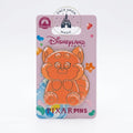 Once Upon Magic Disneyland Paris Gummy Mei Lee pin, translucent peach-orange enamel, inspired by Turning Red.
