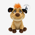 Once Upon Magic hyena plush toy with orange mohawk, big eyes, and friendly smile. Soft and huggable.
