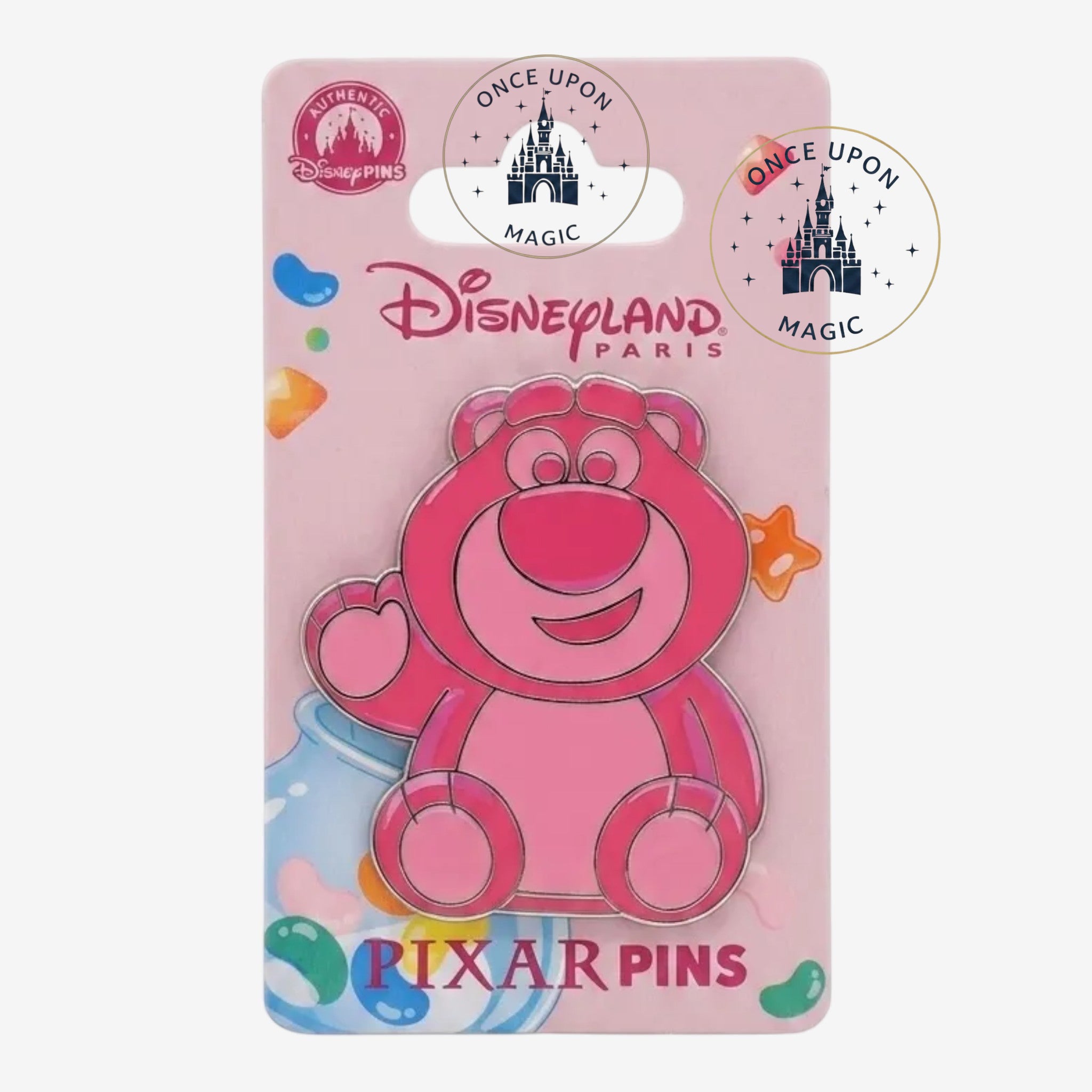 Lotso Gummy ピンク オープンエディション ピン｜トイ・ストーリー