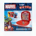 Once Upon Magic Marvel Top Trumps Match game box featuring Iron Man, Captain America, Hulk, Spider-Man, and Black Widow.