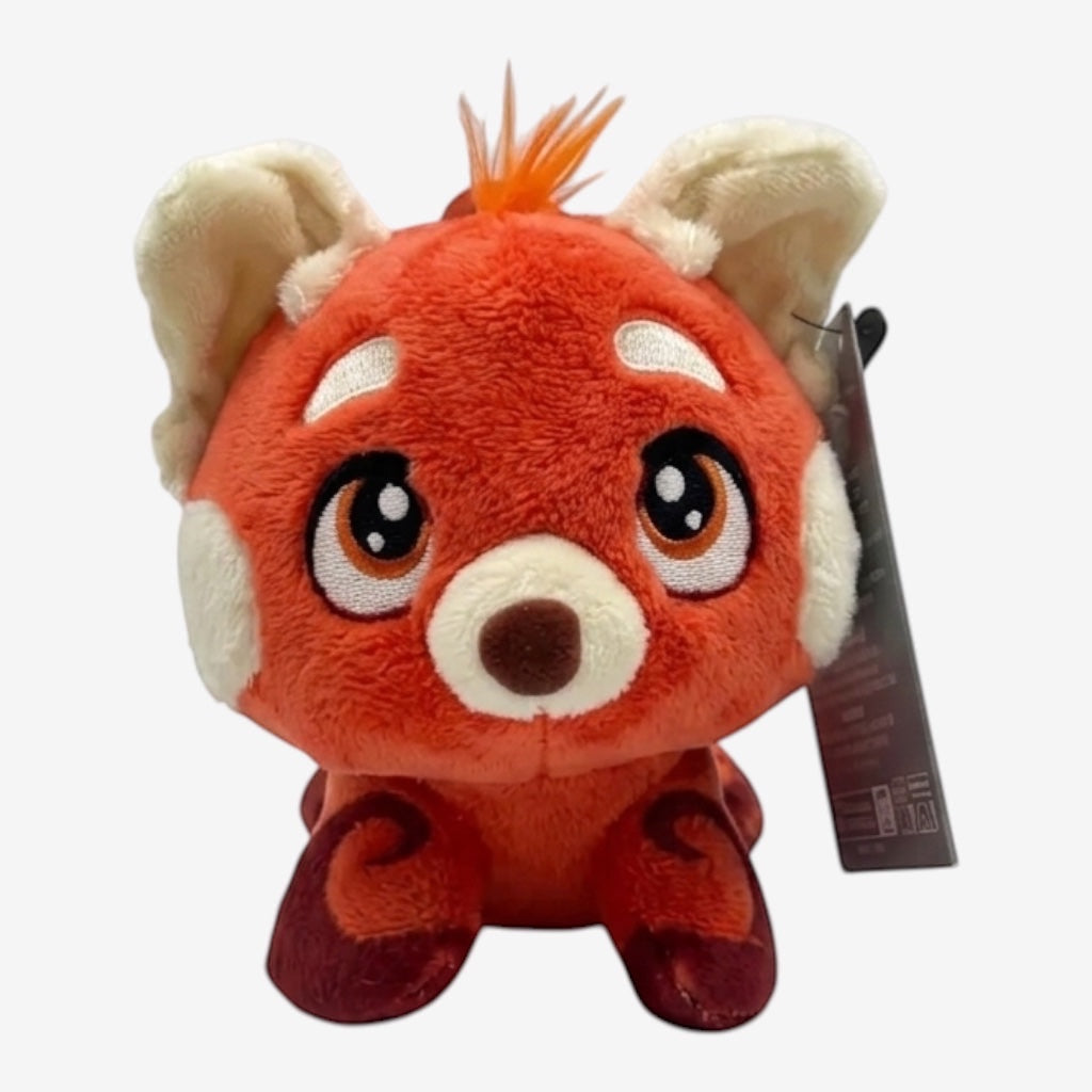Once Upon Magic Mei Lee red panda plush toy from Disney Pixar's Turning Red, featuring embroidered eyes and soft fur.