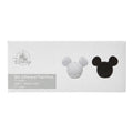 Once Upon Magic white and black porcelain Mickey Mouse head salt and pepper shaker set.
