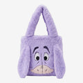 Once Upon Magic purple plush Eeyore crossbody bag with iconic sad expression and floppy ears, exclusive Disneyland Paris.