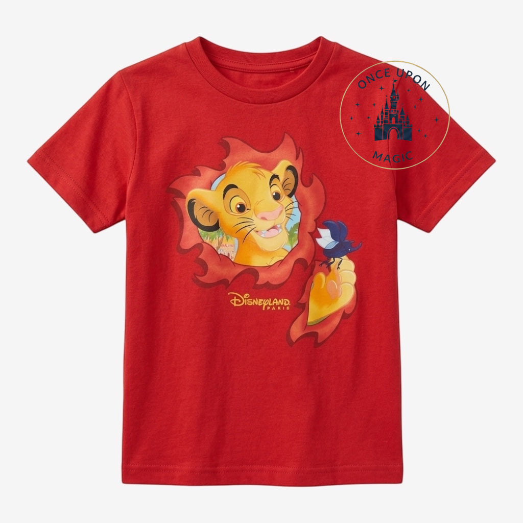 シンバの子ども用レッドTシャツ | ライオン・キング