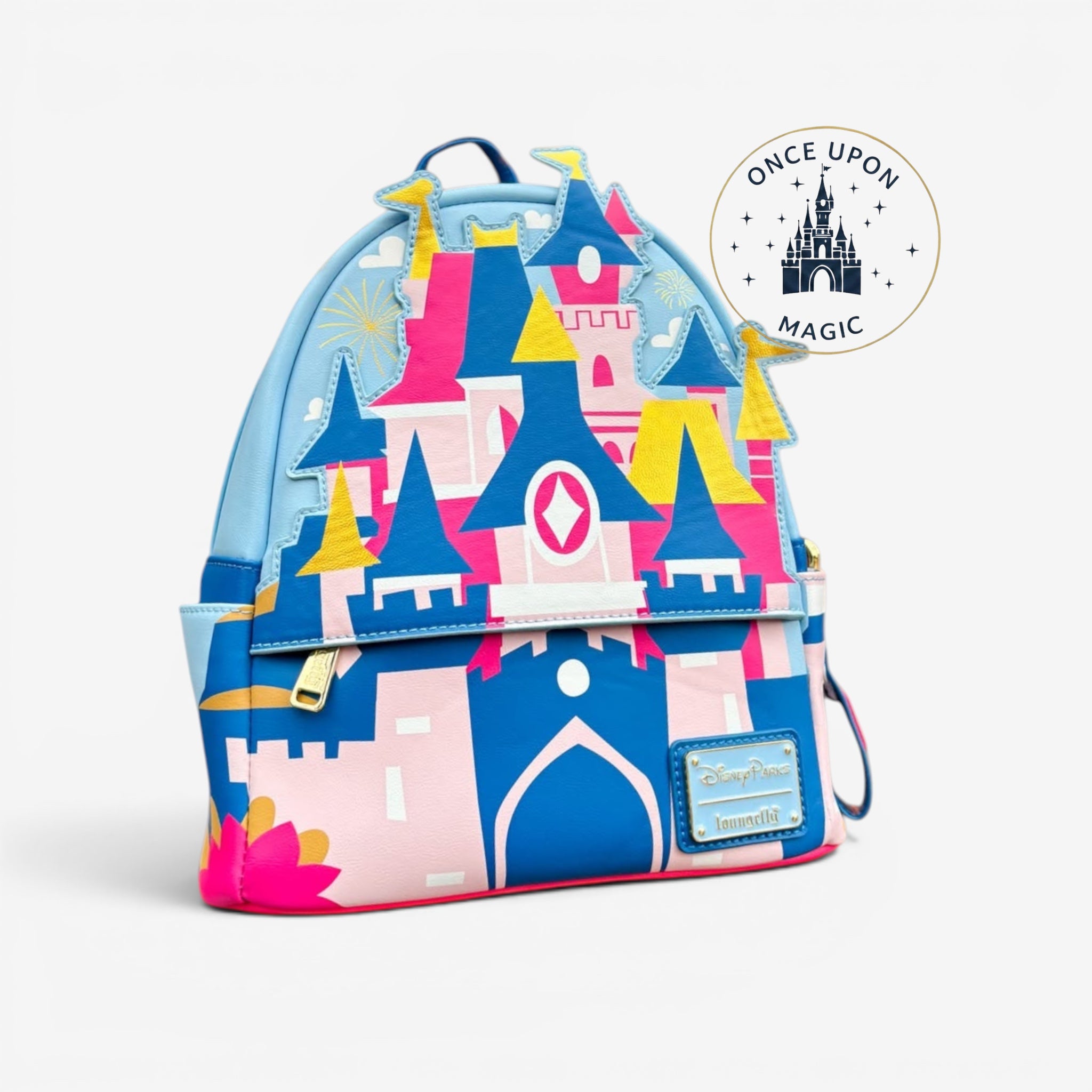 Loungefly Sleeping Beauty Castle Mini Backpack – Disneyland Paris Exclusive