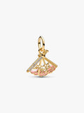 Charm pendant Pandora éventail de Mulan – détail du bijou