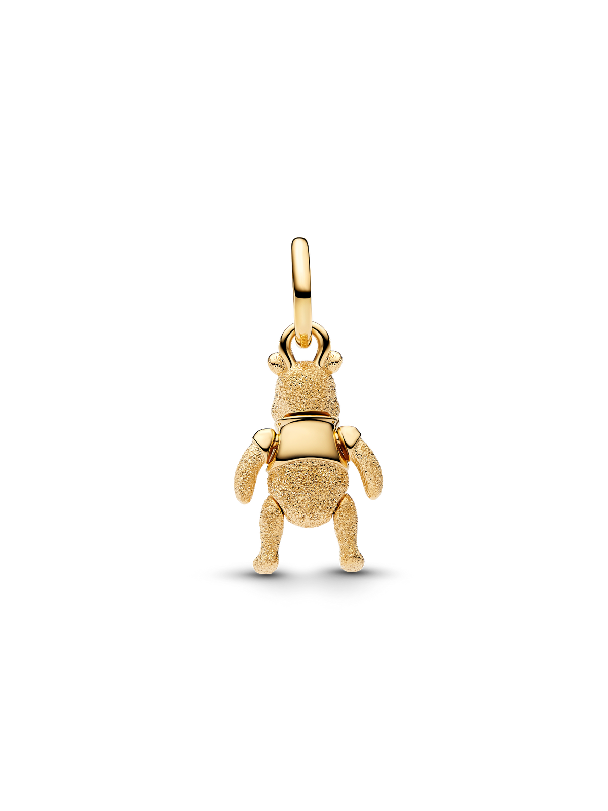 Charm pendant Pandora Winnie l’Ourson doré articulé – vue 2