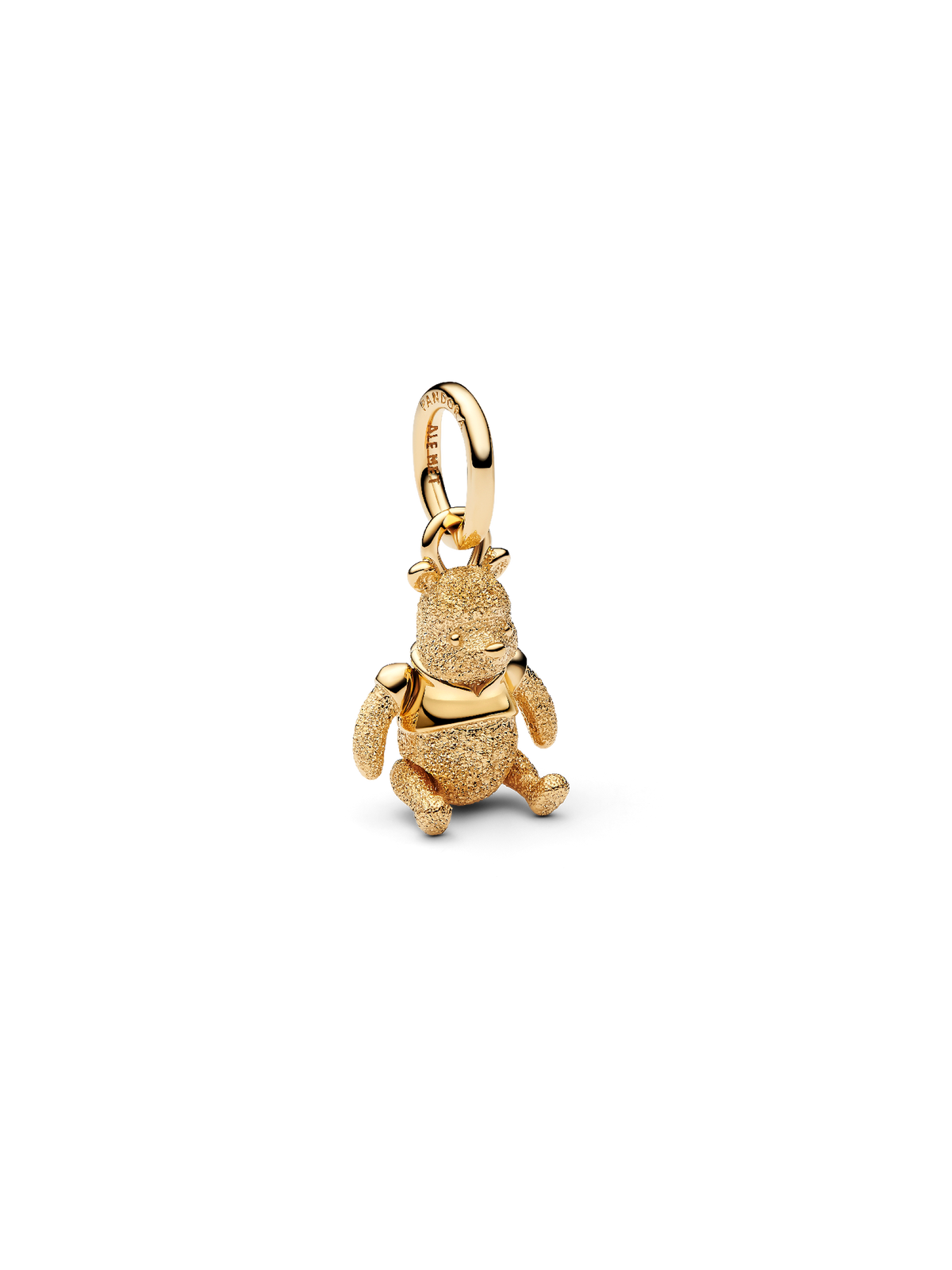 Charm pendant Pandora Winnie l’Ourson doré articulé – vue 3
