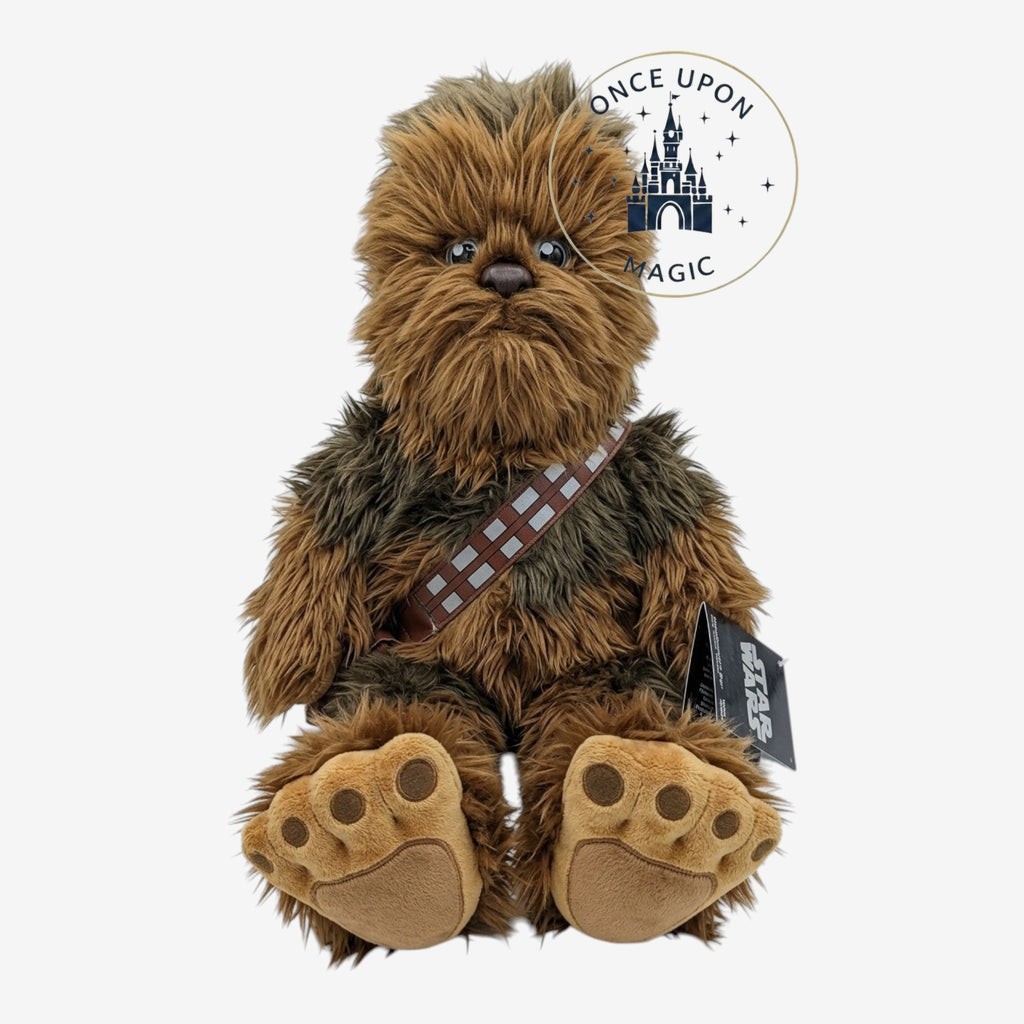 Peluche Chewbacca Star Wars assise vue de face