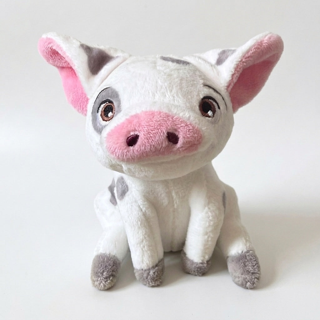Peluche d’épaule aimantée Pua – Vaiana Disneyland Paris, vue de face