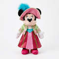 Peluche Minnie Mouse Adventure Bay en tenue victorienne – Disneyland Paris, vue de face