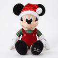 Peluche de Noël Mickey Mouse Disney Parks 2026 – Disneyland Paris, photo studio de face