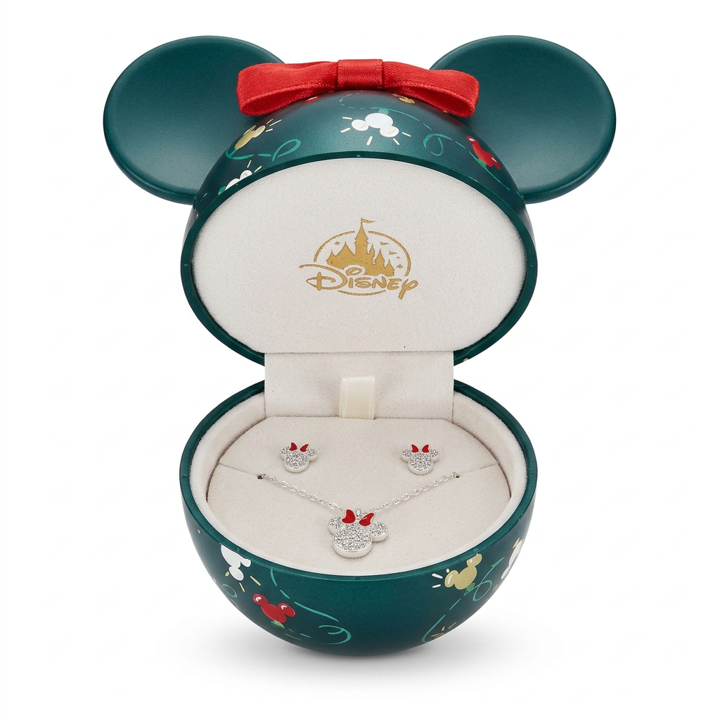 Photo studio du coffret de bijoux Minnie