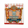 Pin Dumbo 85e anniversaire – édition limitée 800 – Disneyland Paris sur fond studio blanc
