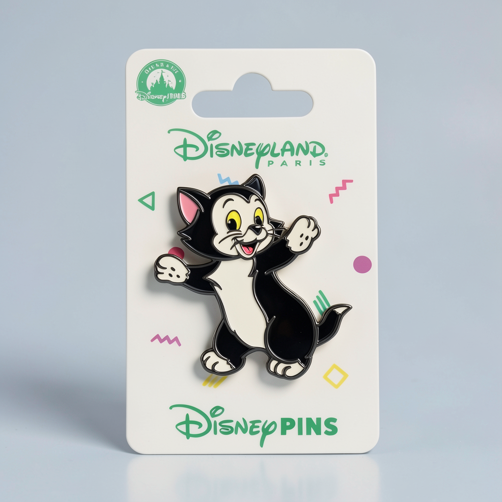 Pin Figaro dansant Le Journal de Mickey Disneyland Paris – photo studio générative