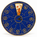 Pin Hercule Balance de la série Astro avec roue zodiacale bleue et dorée – Disneyland Paris