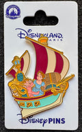 Pin Wendy et Michel dans le galion Peter Pan's Flight Disneyland Paris