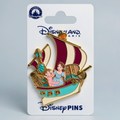 Pin Wendy et Michel dans le galion Peter Pan – photo studio