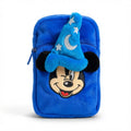 Pochette Mickey Apprenti Sorcier Fantasia bleue en matière pelucheuse – Disneyland Paris