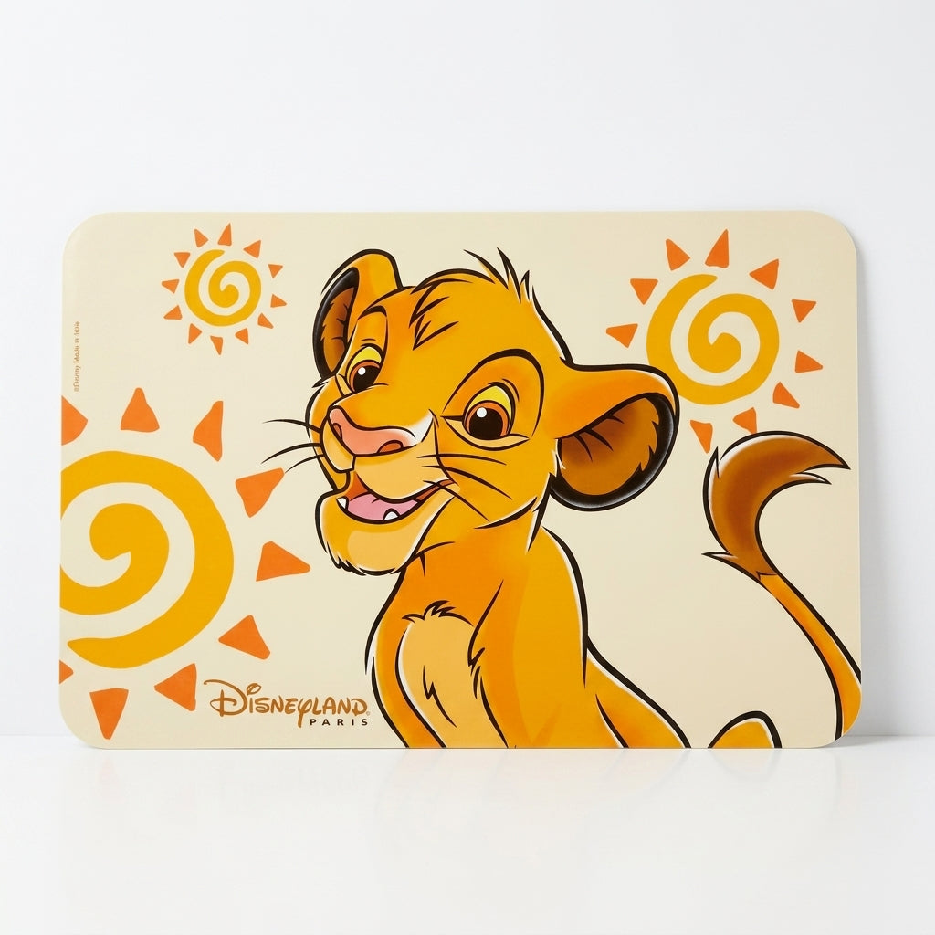 Simba – Set de Table Le Roi Lion | Exclusivité Disneyland Paris