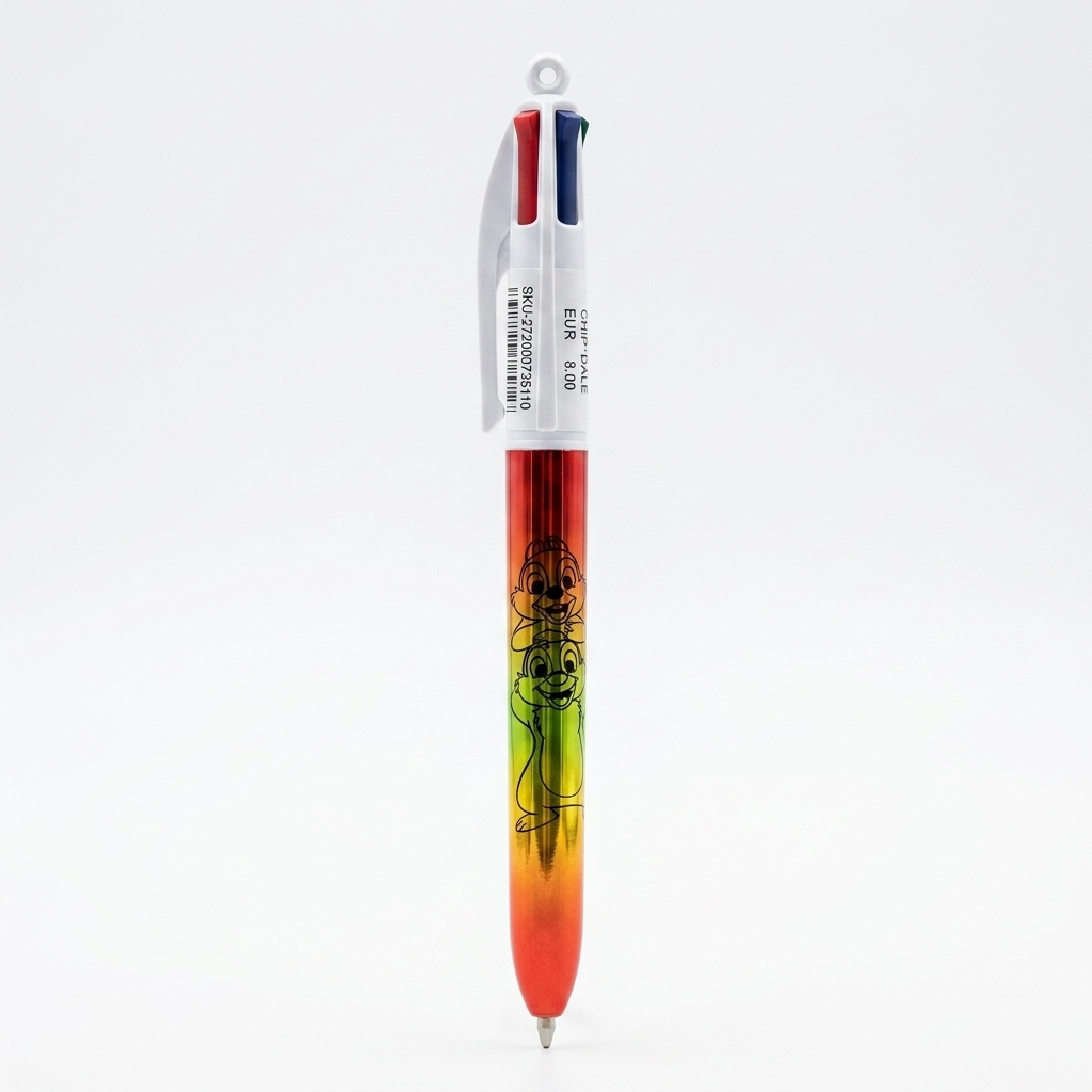 Stylo BIC 4 couleurs Tic et Tac – Disneyland Paris