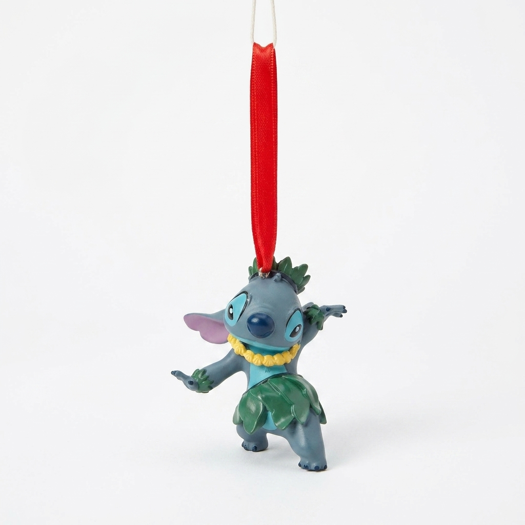 Ornement de Noël Stitch hawaïen – Disneyland Paris