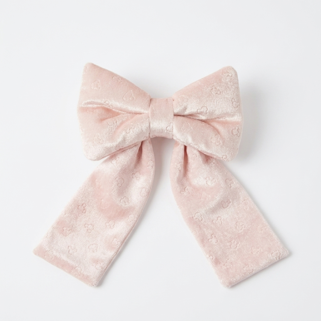 Ornement de Noël Nœud Minnie rose XL – Disneyland Paris