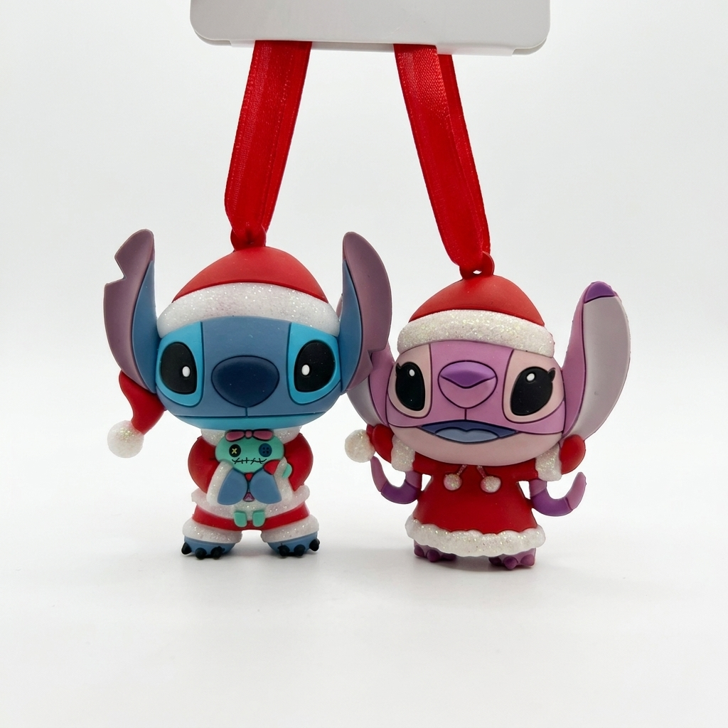 Ornement de Noël Duo Stitch et Angel de Noël – Disneyland Paris