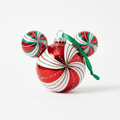 Ornement de Noël Boule Mickey sucre d’orge – Disneyland Paris