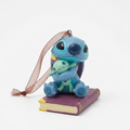 Ornement de Noël Stitch lisant un livre – Disneyland Paris