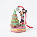 Ornement de Noël Minnie décorant le sapin – Disneyland Paris
