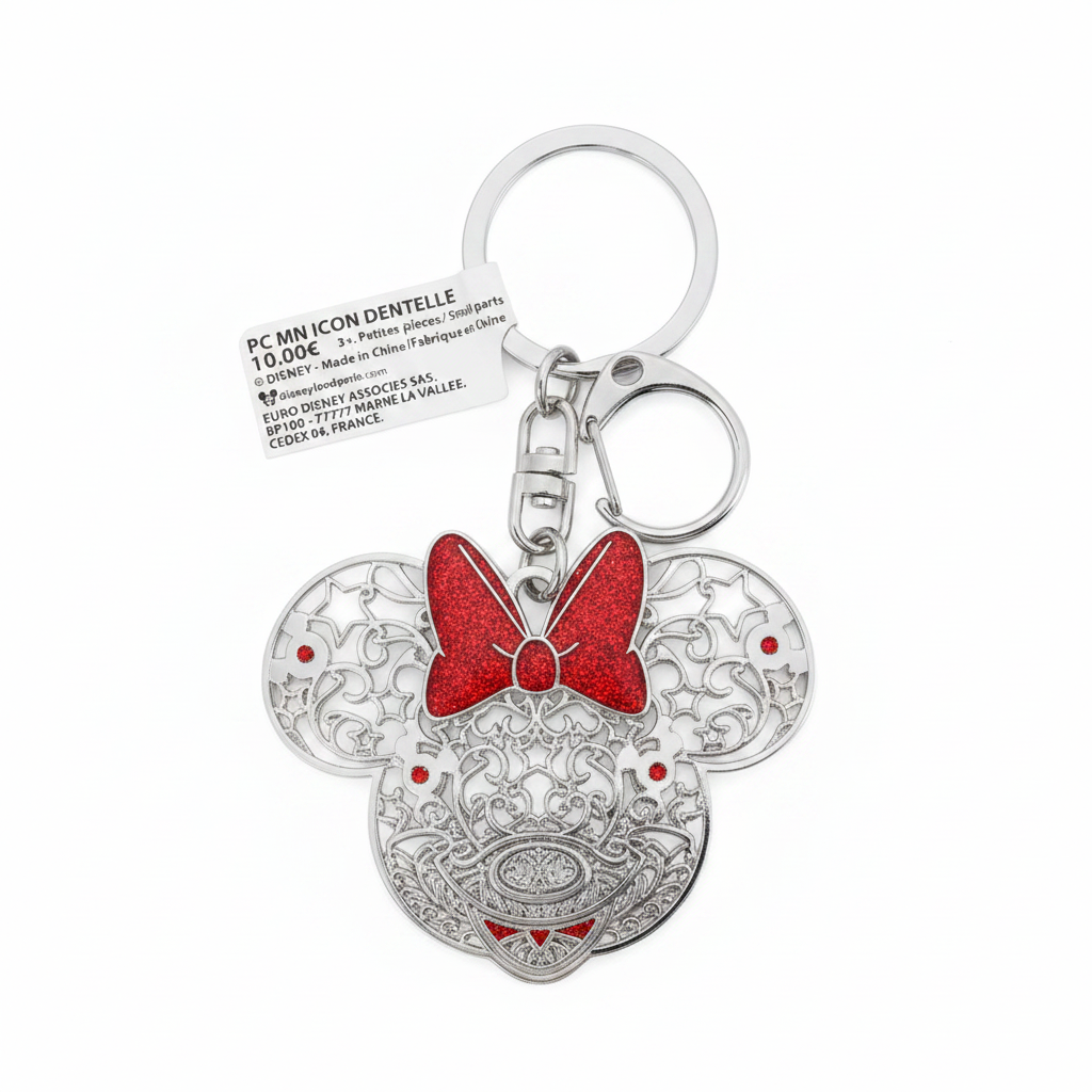 Porte-clés Minnie Dentelle - Détail