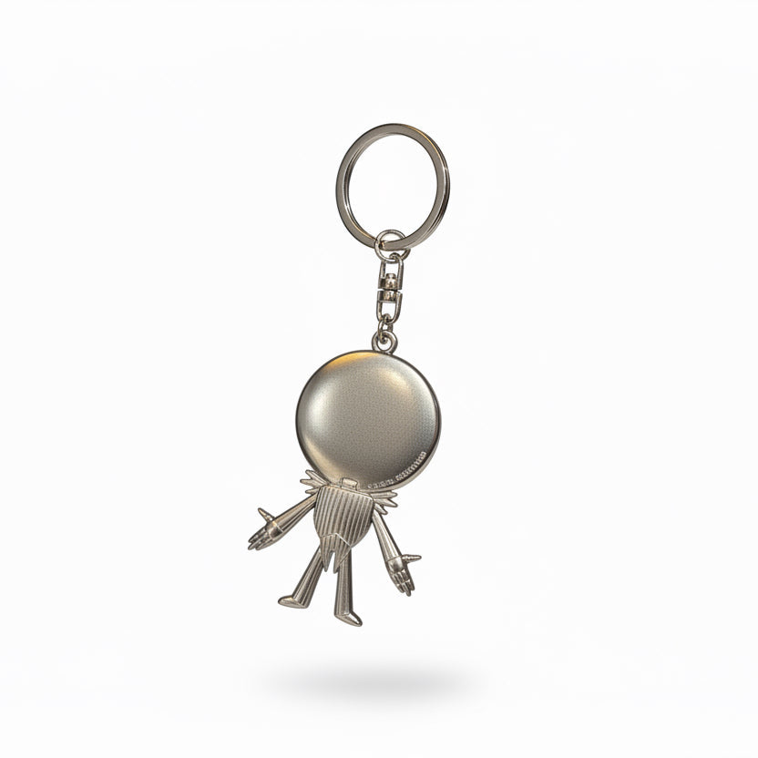 Dos et code-barres du porte-clés Jack Skellington – Disneyland Paris