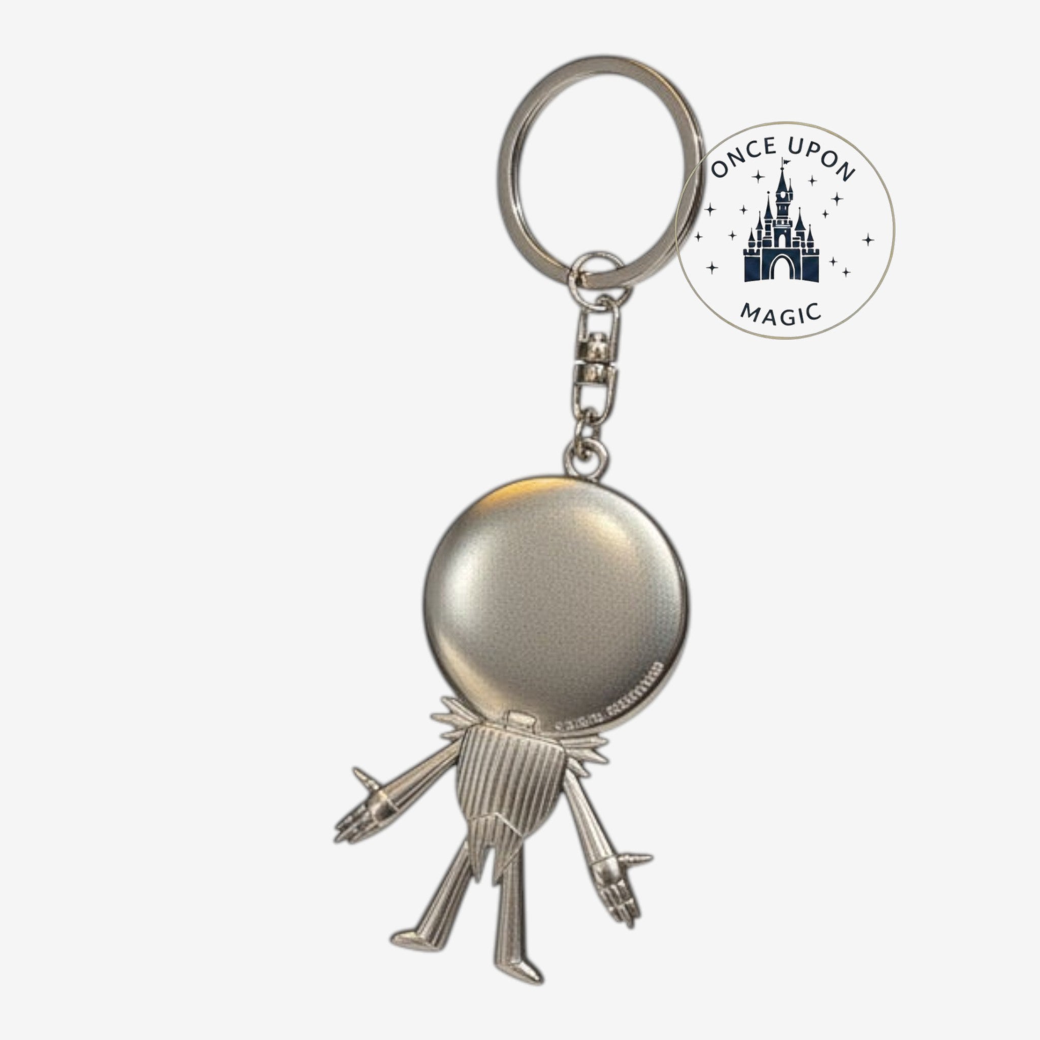 Dos et code-barres du porte-clés Jack Skellington – Disneyland Paris