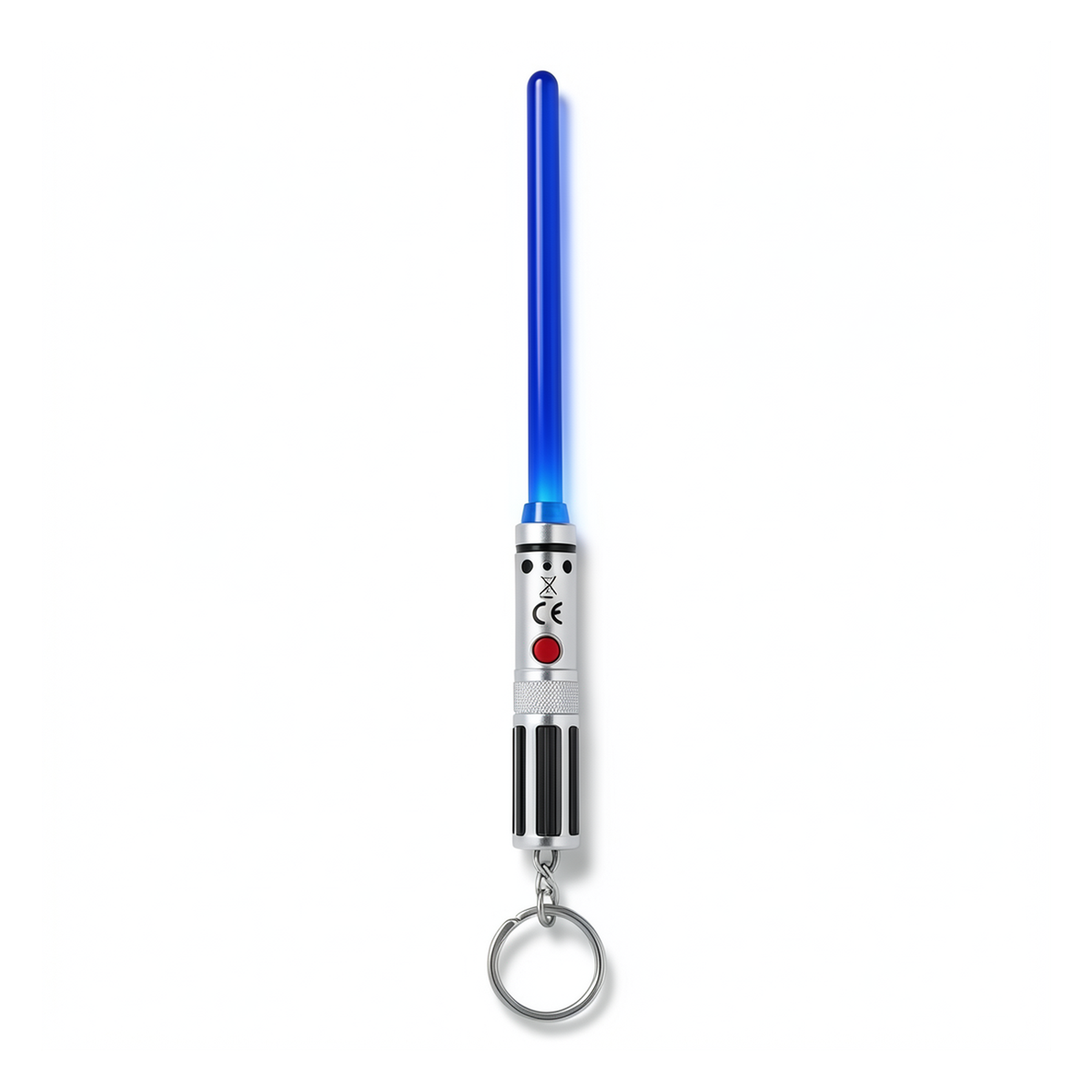 Porte-clés Star Wars Sabre Anakin – Disneyland Paris — vue studio sur fond blanc