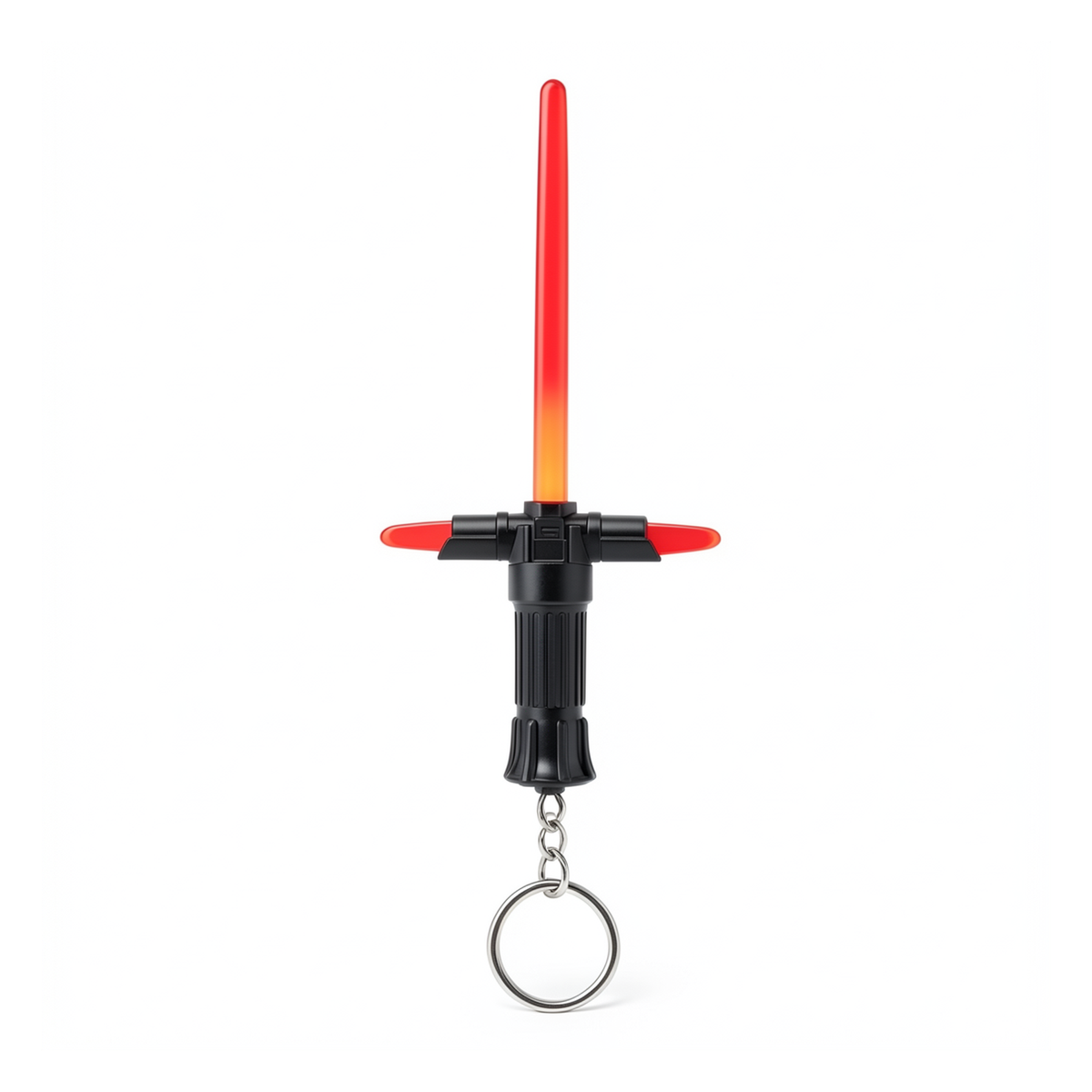 Porte-clés Star Wars Sabre Kylo – Disneyland Paris — vue studio sur fond blanc