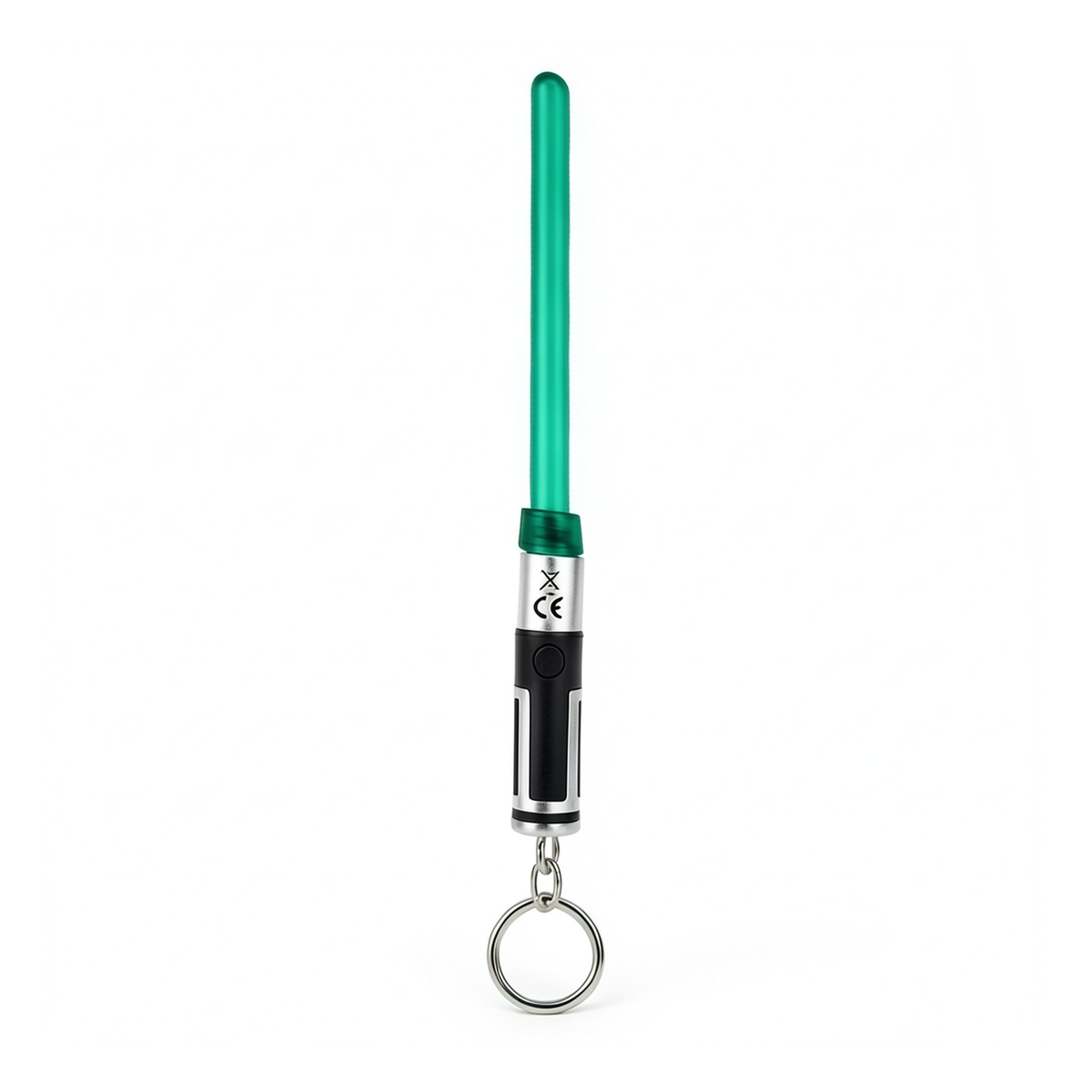 Porte-clés Star Wars Sabre Yoda – Disneyland Paris — vue studio sur fond blanc