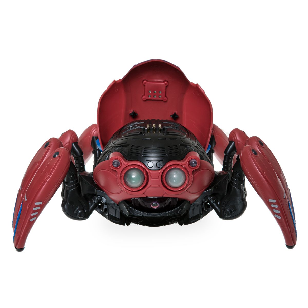 Vue du dessous du robot Spider-Bot interactif – Avengers Campus