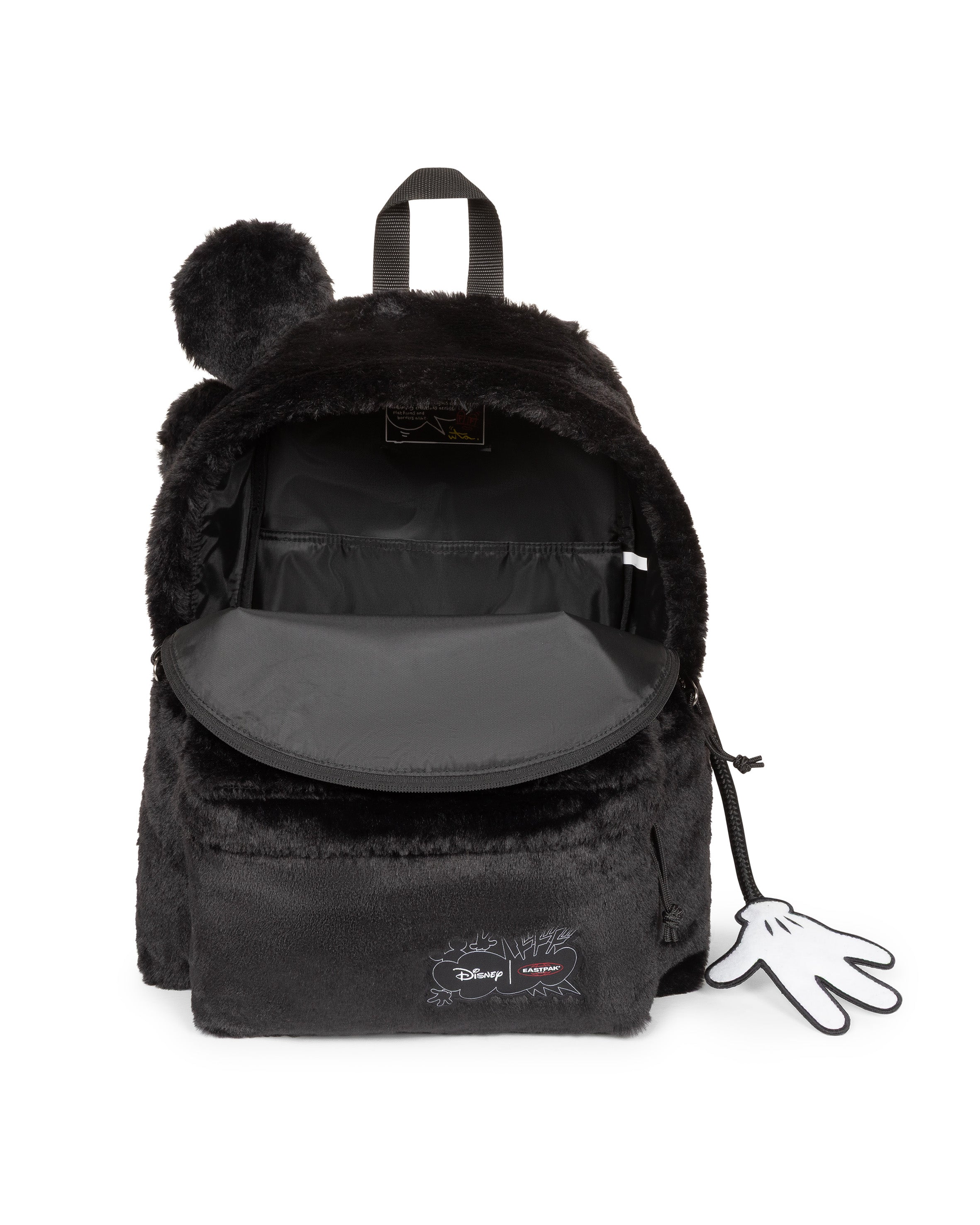 Sac à dos Mickey Disney x Eastpak – compartiment intérieur ouvert