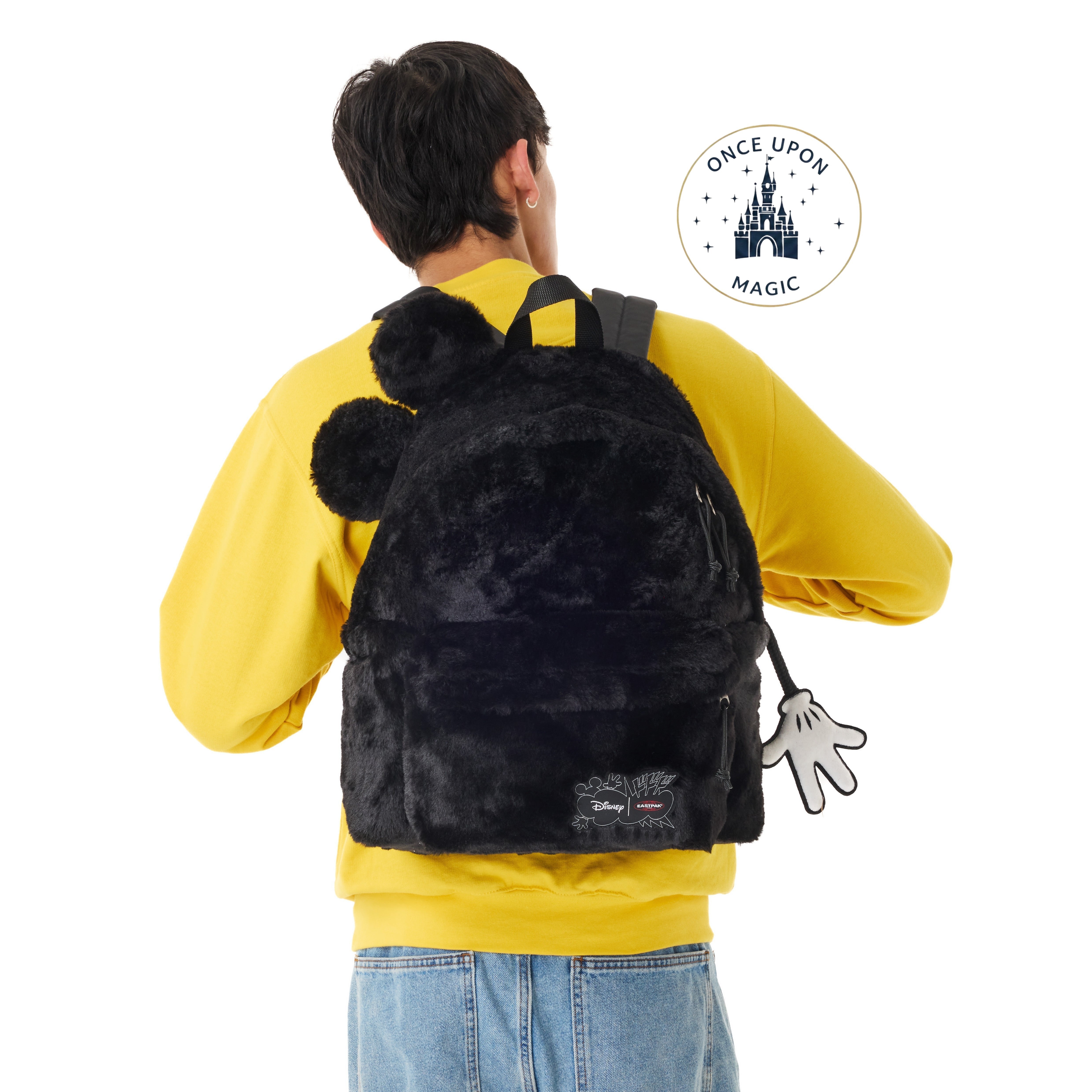 ミッキー ぬいぐるみ Eastpak バックパック | ディズニーランド・パリ