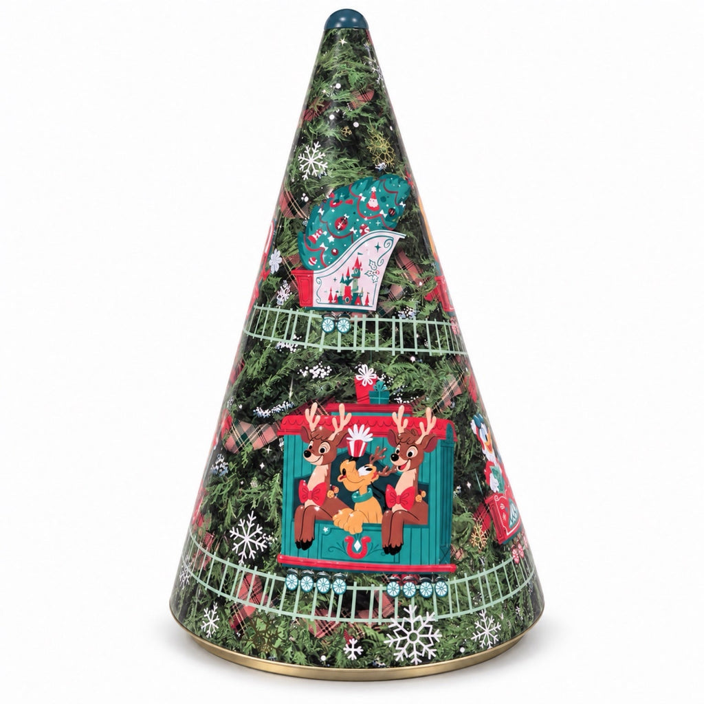 Sapin musical de Noël Disney avec sablés pur beurre – vue arrière