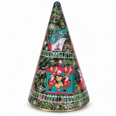 Sapin musical de Noël Disney avec sablés pur beurre – vue arrière