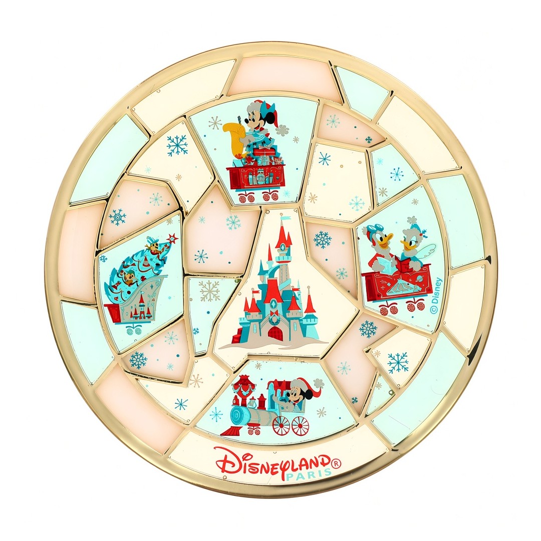 Sous‑verre Château Noël – le Château et la magie Disney