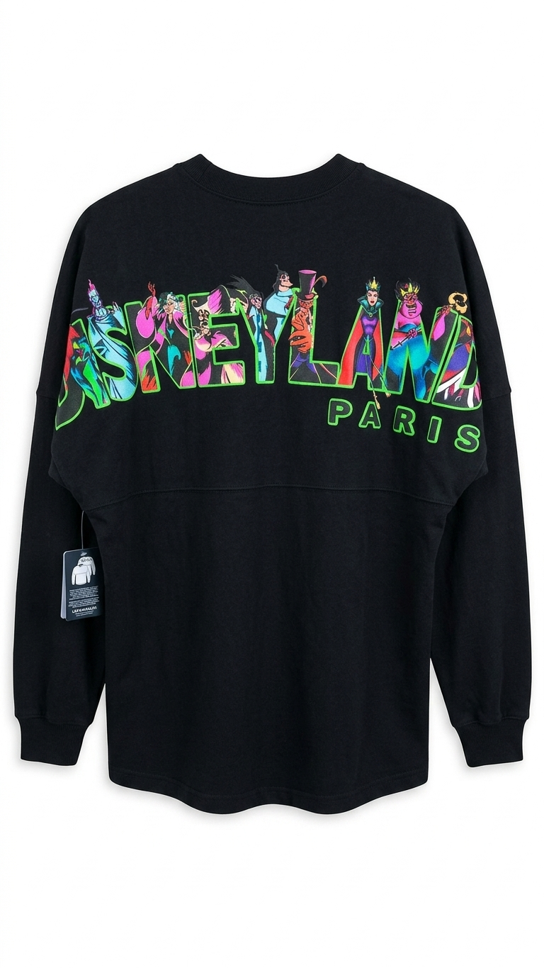 Spirit Jersey Disney Villains Disneyland Paris - grand visuel dos