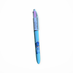 Stylo BIC 4 Couleurs Stitch bleu – vue principale sur fond blanc