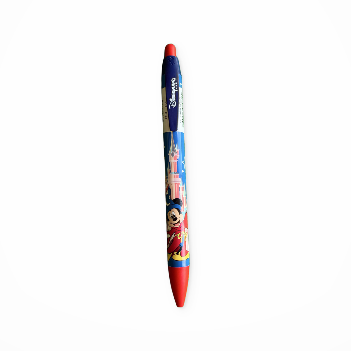 Stylo BIC WIDE Mickey Fantasia avec château – vue principale sur fond blanc
