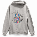 Sweat à capuche gris Sketch Collection avec Château de la Belle au Bois Dormant – Disneyland Paris